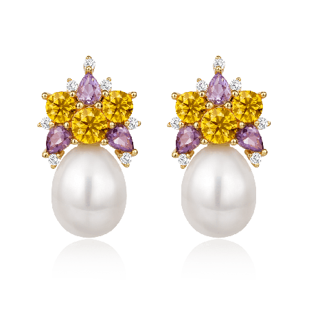 Pearl Stud Earrings