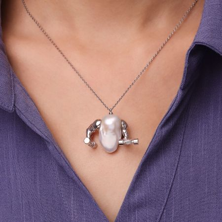 Muscular Man Necklace