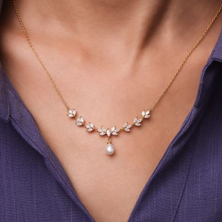 White Topaz Necklace