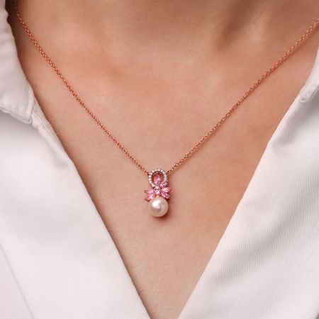 Pink Morganite Necklace