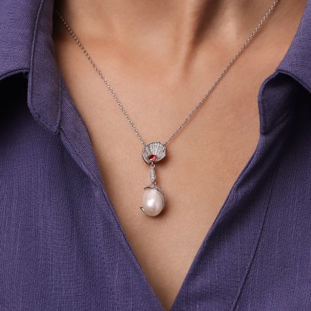 Spiral Pendant Necklace