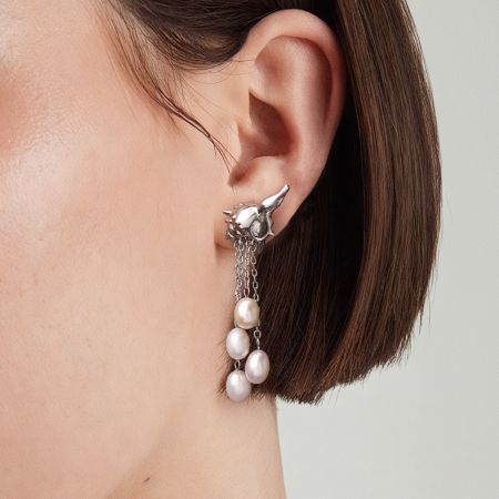 Conch Drop Earrings
