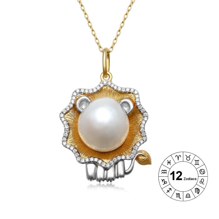Leo Zodiac Pendant Necklace