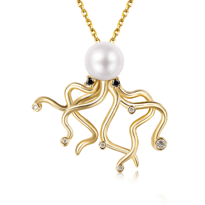 Octopus Pendant Necklace