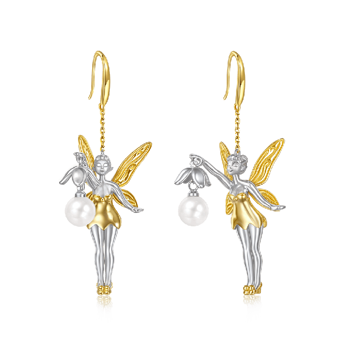 Butterfly Fairy Drop Earrings
