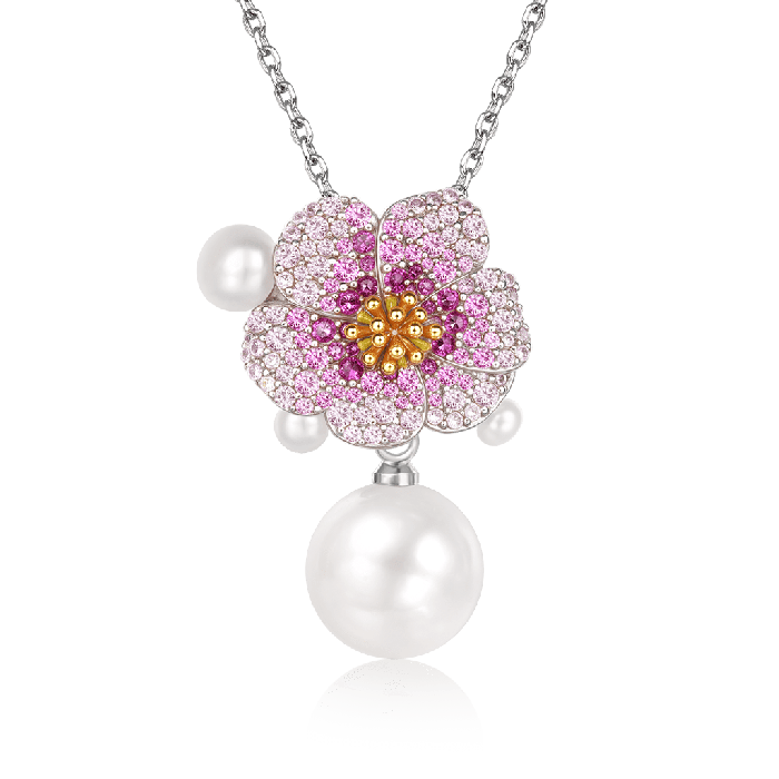 Flower Pendant Necklace