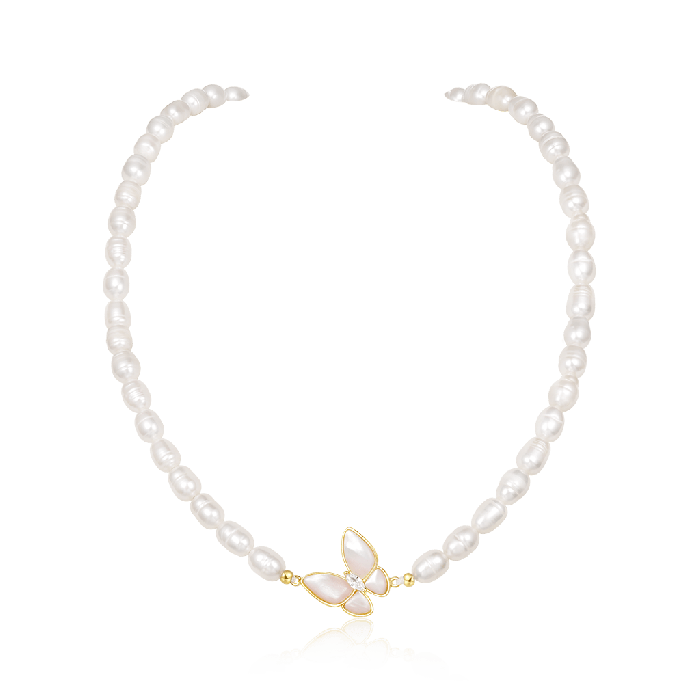 Butterfly Strand Necklace