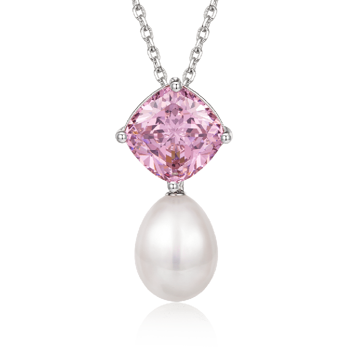 Pink Morganite Necklace