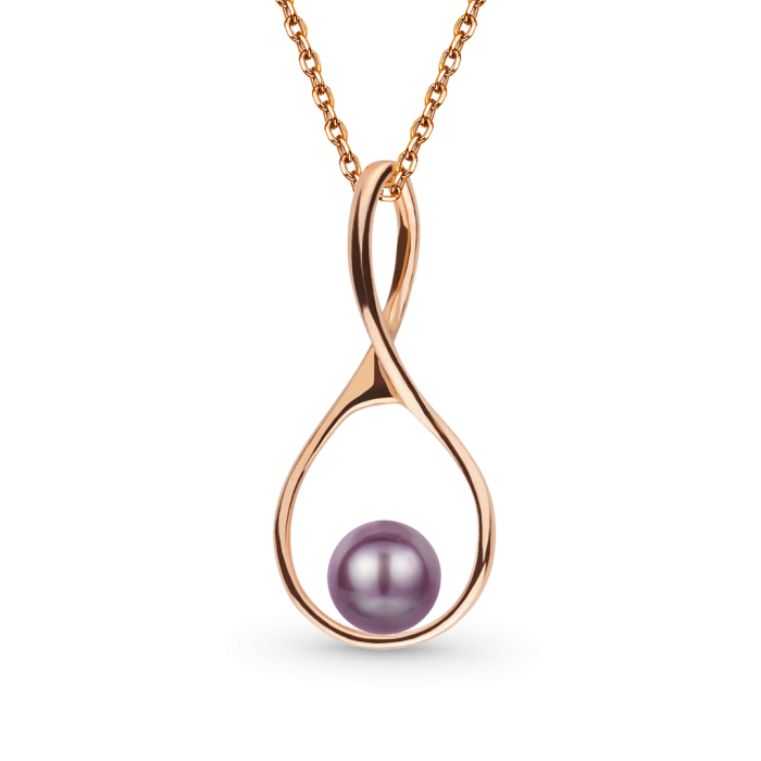 Twist Pearl Necklace